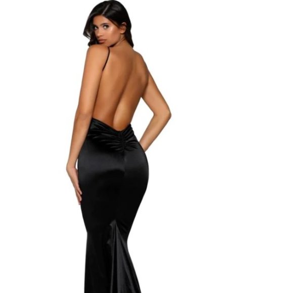 Prom Event Dress Portia and Scarlet black - Picture 4 of 8